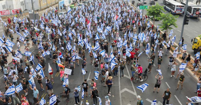 Protests Simmer in Israel as Country’s President Prepares to Address Congress