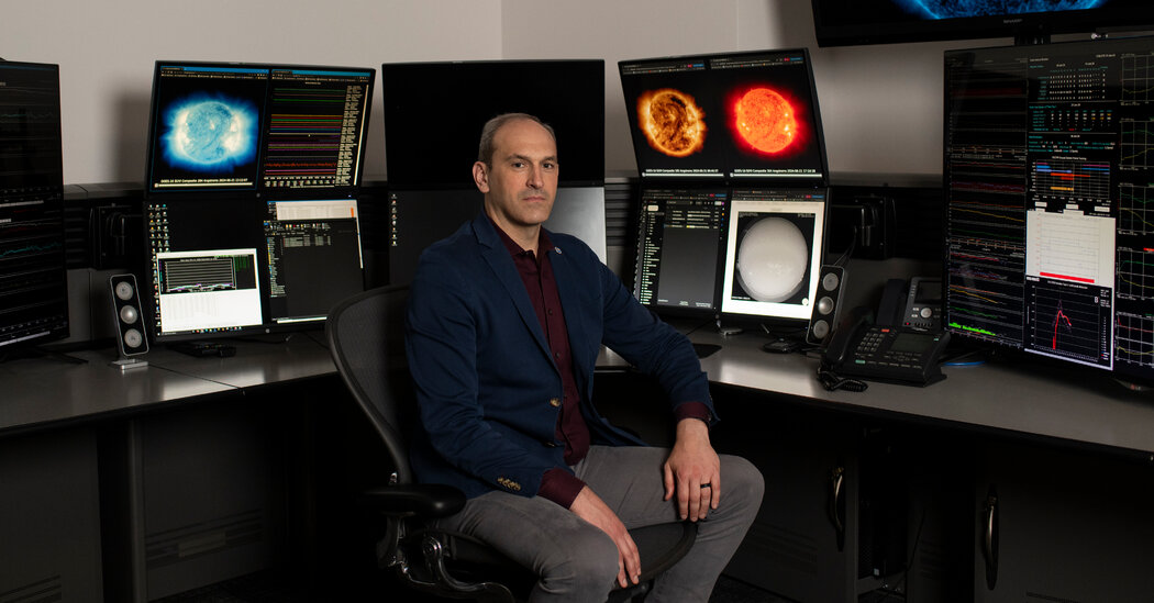 He Monitors Solar Flares. Here’s What Keeps Him Up at Night.